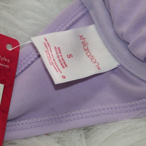 Xhilaration Light Purple Bikini Top - Removable Padding, Adjustable Straps, NWT, - Picture 9 of 9